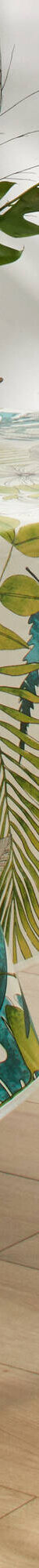 Toile cirée imprimée Tropical (vert) Toile cirée imprimée Tropical (vert)
